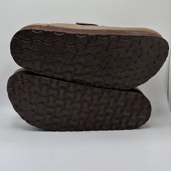 CUSHIONAIRE Women's Cork Footbed Platform Clog 7 BROWN - Picture 5 of 7